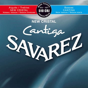 Savarez 510CRJ New Cristal Cantiga смешанное нат. струны для классической гитары - фото 12076