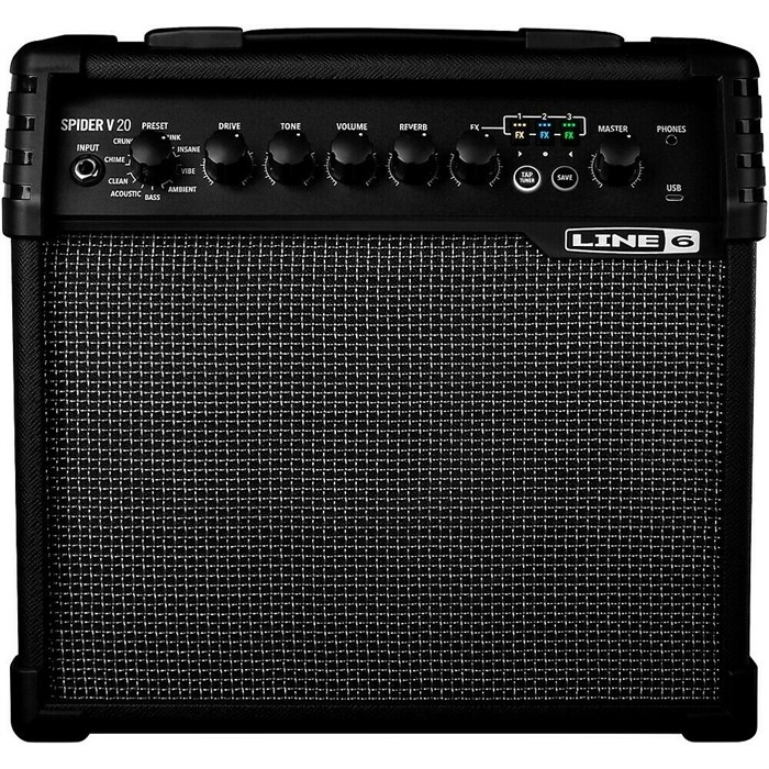 Line 6 SPIDER V 20 MKII комбоусилитель для гитары - фото 15403