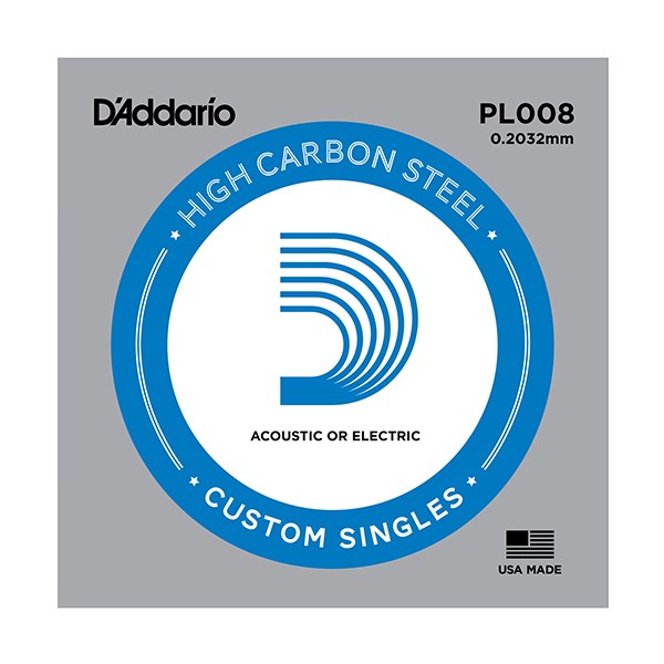 D'Addario PL008 Отдельная струна - фото 15595