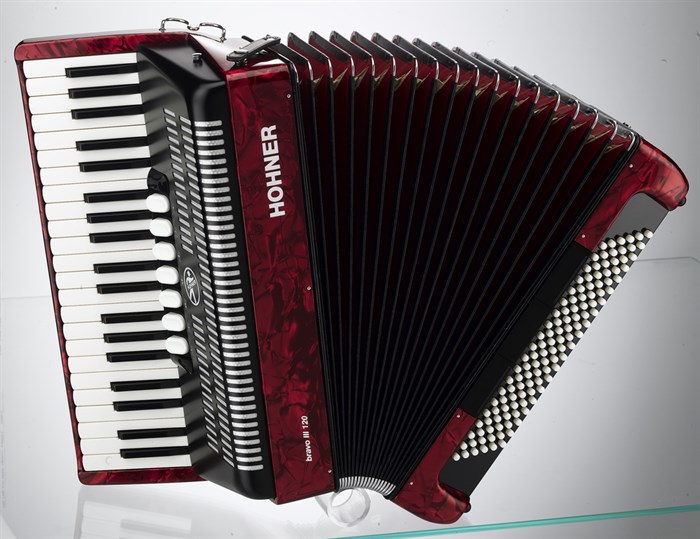 HOHNER The New Bravo III 120 red