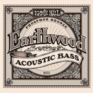 Ernie Ball 2070 Earthwood Phosphor Bronze 45-95 - Струны для акустической бас-гитары - фото 16799