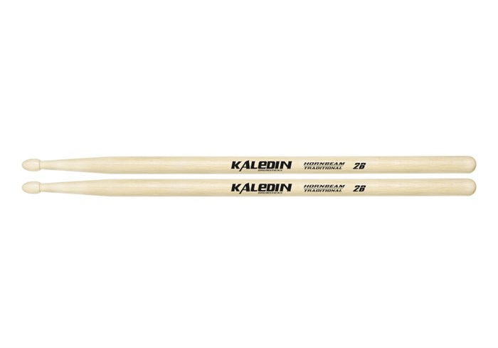 Kaledin Drumsticks 7KLHB2B 2B Барабанные палочки, граб, деревянный наконечник - фото 22173