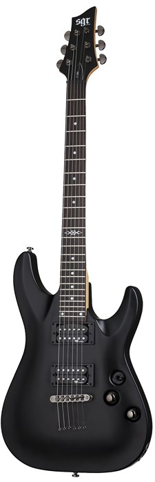 Schecter SGR C-1 MSBK - электрогитара, цвет чёрный