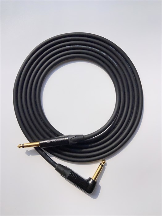 YES YES-IC001NEL-3m - Кабель инструментальный с разъёмами Neutrik, прямой/угловой, 3м