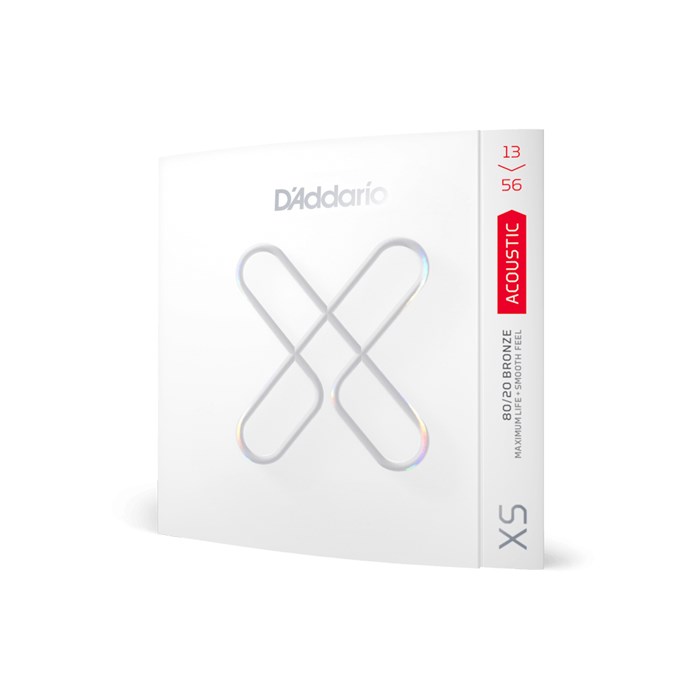 D'Addario XSABR1356 - Комплект струн для акустической гитары, бронза 80/20, 13-56