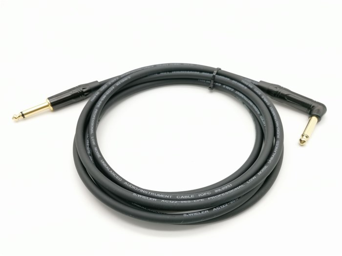 ZZcable E19-JRS-J-0300-0 Кабель инструментальный Silent, прямой/угловой, 3м