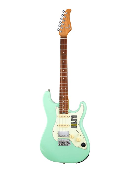 GTRS S800-Standard-800-GR Электрогитара с встроенным процессором, зеленая