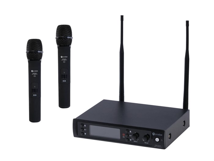 Prodipe DSP-DUO-UHF-M850/F5 Беспроводная микрофонная система, 2 ручных передатчика