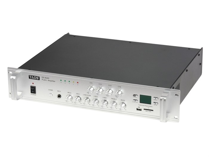 TADS DS-8240 Усилитель мощности трансляционный, 240Вт