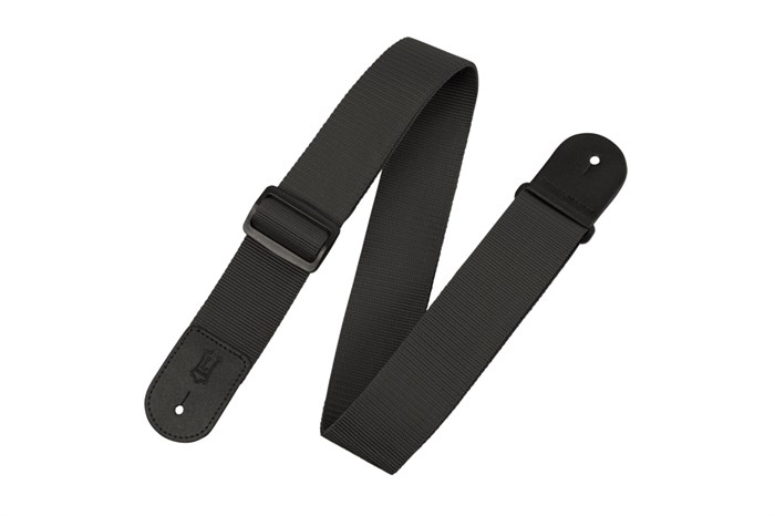 Levy's M8POLY-BLK - Ремень для гитары, полипропилен, черный