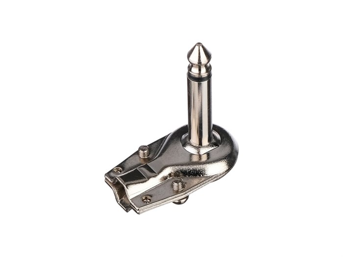 Soundking CC143 - Разъем на кабель 1/4” Male (6,35мм) угловой, моно