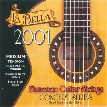 2001FM 2001 Flamenco Medium Tension. Струны для классической гитары La Bella