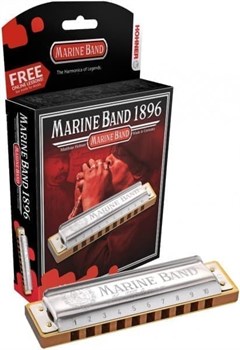 HOHNER Marine Band 1896/20 C губная гармошка Richter Classic