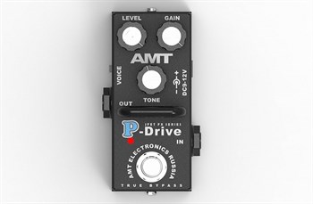 PD-2 P-DRIVE MINI ГИТАРНАЯ ПЕДАЛЬ ПЕРЕГРУЗА, AMT ELECTRONICS