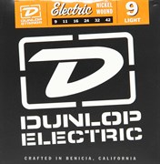 Dunlop DEN0942 никелированные Light 9-42 струны для электрогитары