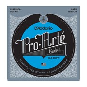 D'Addario EJ46FF Pro-Arte Carbon сильное натяжение струны для классической гитары