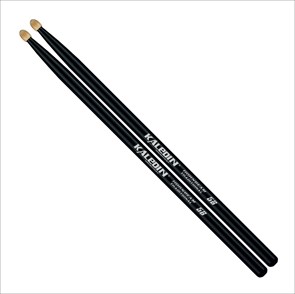 Kaledin Drumsticks 7KLHBBK5B Black 5B - Барабанные палочки, граб, флуоресцентные