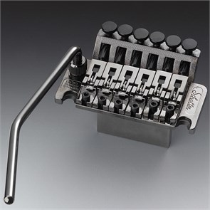 13020637.03 Schaller Tremolo Бридж (струнодержатель) тремоло, рутений, блок 37мм, Schaller