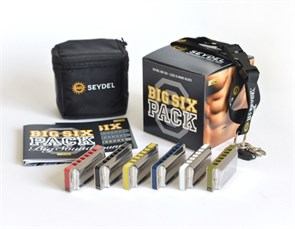 16666-set Big Six Blues Pack Набор губных гармошек, Seydel Sohne