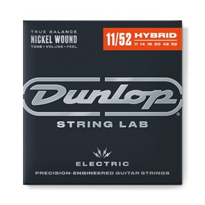 Dunlop DEN1152 - струны для электрогитары, никелированные, Medium/Heavy, 11-52