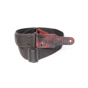 Fidel FL10052CD CottonDrive Ремень для гитары, темно-коричневый