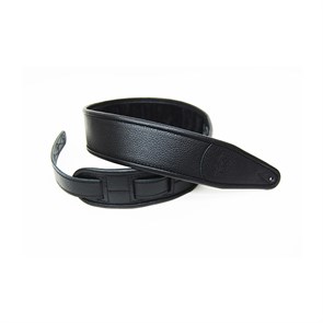 Fidel FL700000CU Leather Custom Ремень для гитары, кожаный, черный