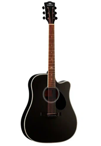 KEPMA D1C Black - акустическая гитара, цвет черный