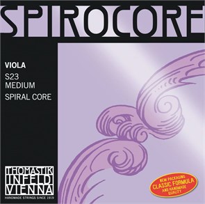 Thomastik S23 Spirocore Комплект струн для альта размером 4/4, среднее натяжение