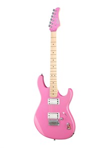 Cort G250-Spectrum-WBAG-MPU G Series Электрогитара, розовая, с чехлом