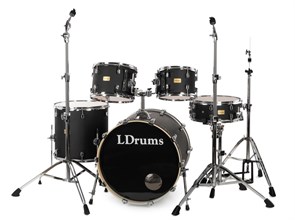 LDrums 5001013 Барабанная установка, черная