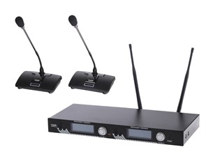 LAudio 4000C-UZ Беспроводная конференц-система, 2 настольных микрофона