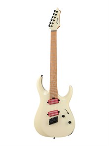 Cort X700-Mutility-II-MBG-bag X Series Электрогитара, мультимензурная, с чехлом, бежевая
