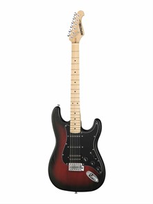 Inspector Strateg-6-redburst Электрогитара, красный санберст