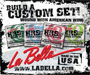 La Bella HRS-P011 - Отдельная струна для электрогитары, сталь, 011