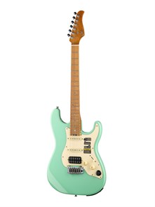 GTRS P801-Professional-801-GR Электрогитара с встроенным процессором, зеленая с чехлом