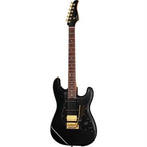GTRS S900-Standard-900-650-PBK Электрогитара с встроенным процессором, черная