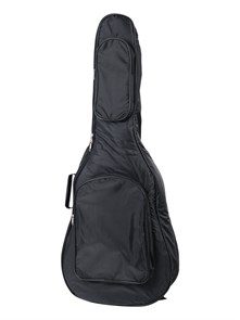 MEZZO MZ-ChG-12-3-1 - Чехол для акустической гитары, чёрный, ПВХ