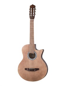 АККОРД ACD-40A-3-DN - aкустическая гитара, с вырезом, цвет темный орех