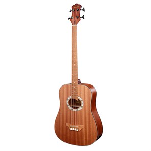 MiLena-Music ML-AB1-MAH/EQ Электро-акустическая бас-гитара, цвет натуральный