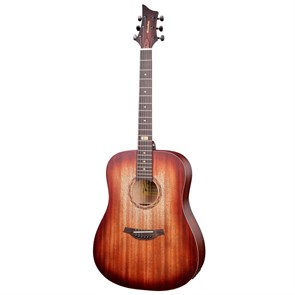 MiLena-Music ML-D1-MAH/EQ Электро-акустическая гитара с чехлом