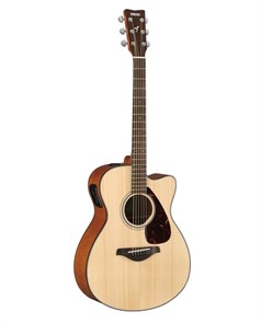 Yamaha FSX800C Гитара электро-акустическая, с вырезом, цвет натуральный