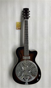 Caraya SDG-738CEQ Электро-акустическая гитара с резонатором, санберст