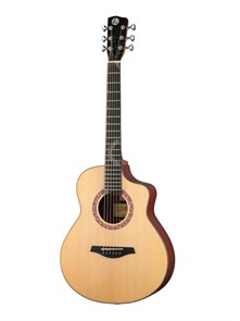 Luxars LR1-36 Акустическая гитара, с вырезом, цвет натуральный