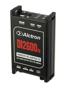 Alctron DI2600N D.I. Box - Дибокс, Преобразователь акустического сигнала, пассивный