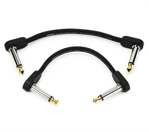 Planet Waves PW-FPRR-206 Custom Series Flat - Инструментальный патч-кабель, 2шт, 15см