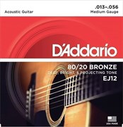 D`Addario EJ12 BRONZE 80/20, 13-56