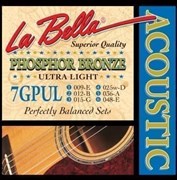 7GPUL Phosphor Bronze, 9-48, La Bella