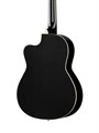 Caraya C901T-BK Акустическая гитара, с вырезом, черная 4550 - фото 20500