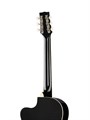 Caraya C901T-BK Акустическая гитара, с вырезом, черная 4550 - фото 20501