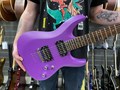 Schecter C-6 DELUXE SATIN DARK PURPLE - электрогитара, цвет матовый фиолетовый 5012 - фото 25582